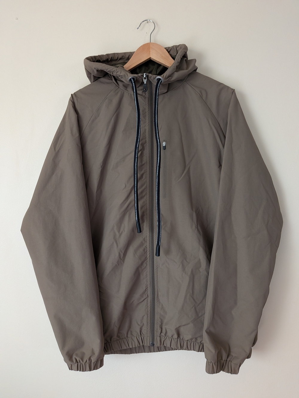 Zanerobe Mend Hooded Windbreaker - Olive